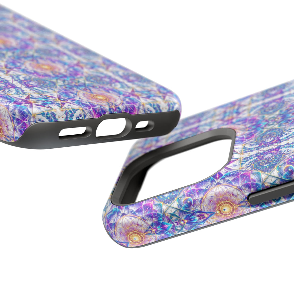 Geometric Pattern Phone Case — Protective Cosmic Art iPhone Cover