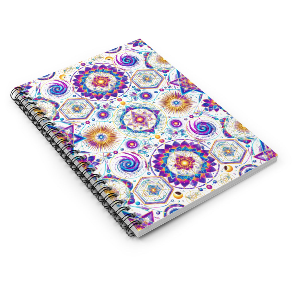 Copy of Mushroom Galaxy Spiral Notebook - Ruled Line