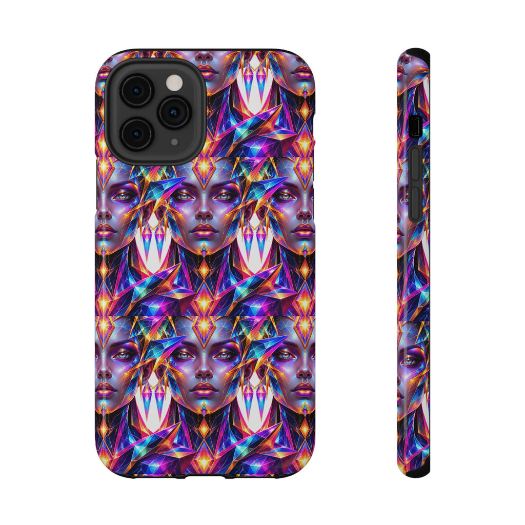 Lady DMT Phone Case — Protective Cosmic Art iPhone Cover