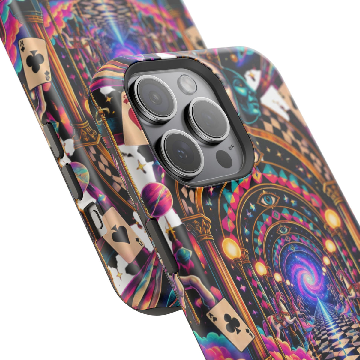 Psychedelic DMT Waiting Room Phone Case — Impact‑Resistant Protective Cover