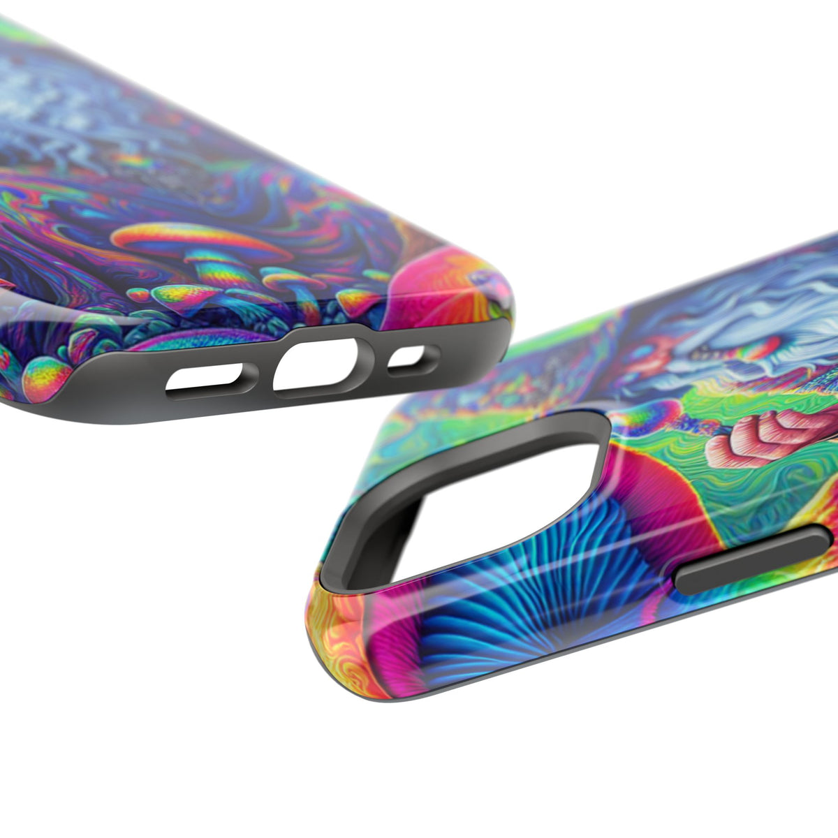Psychedelic Wizard Phone Case — Impact‑Resistant Protective Cover