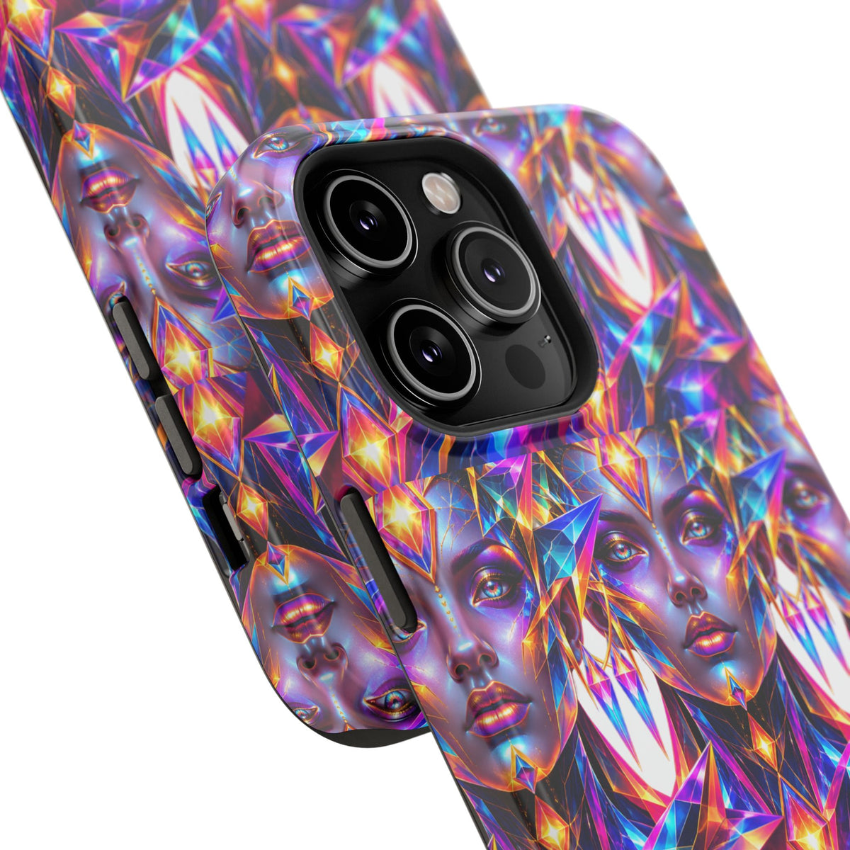 Lady DMT Phone Case — Protective Cosmic Art iPhone Cover