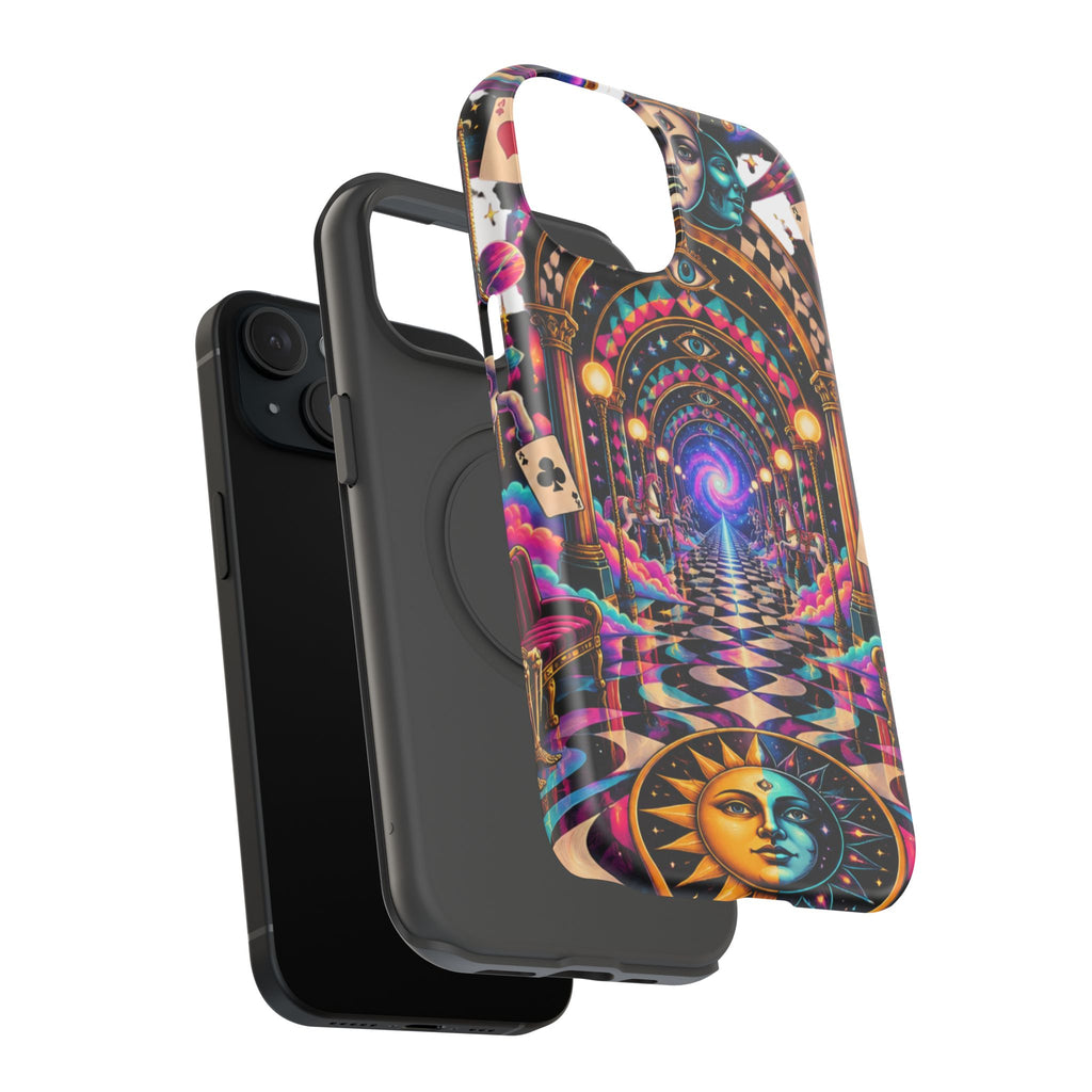 Psychedelic DMT Waiting Room Phone Case — Impact‑Resistant Protective Cover