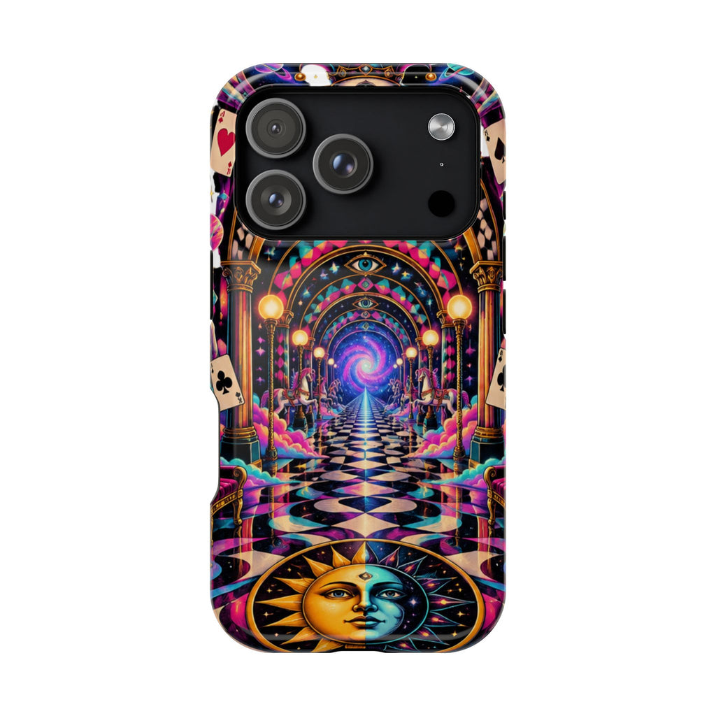 Psychedelic DMT Waiting Room Phone Case — Impact‑Resistant Protective Cover