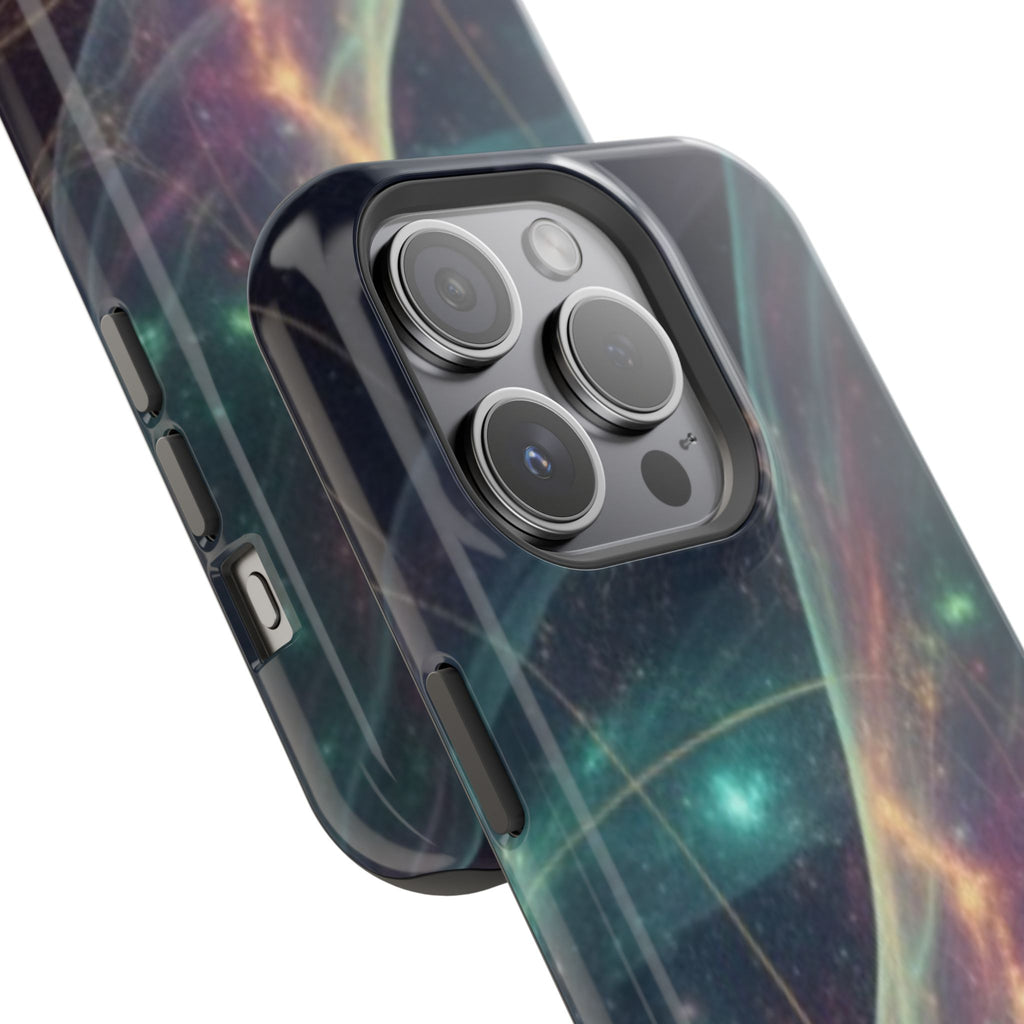 Galaxy Nebula Impact Phone Case — Protective Cosmic Art iPhone Cover