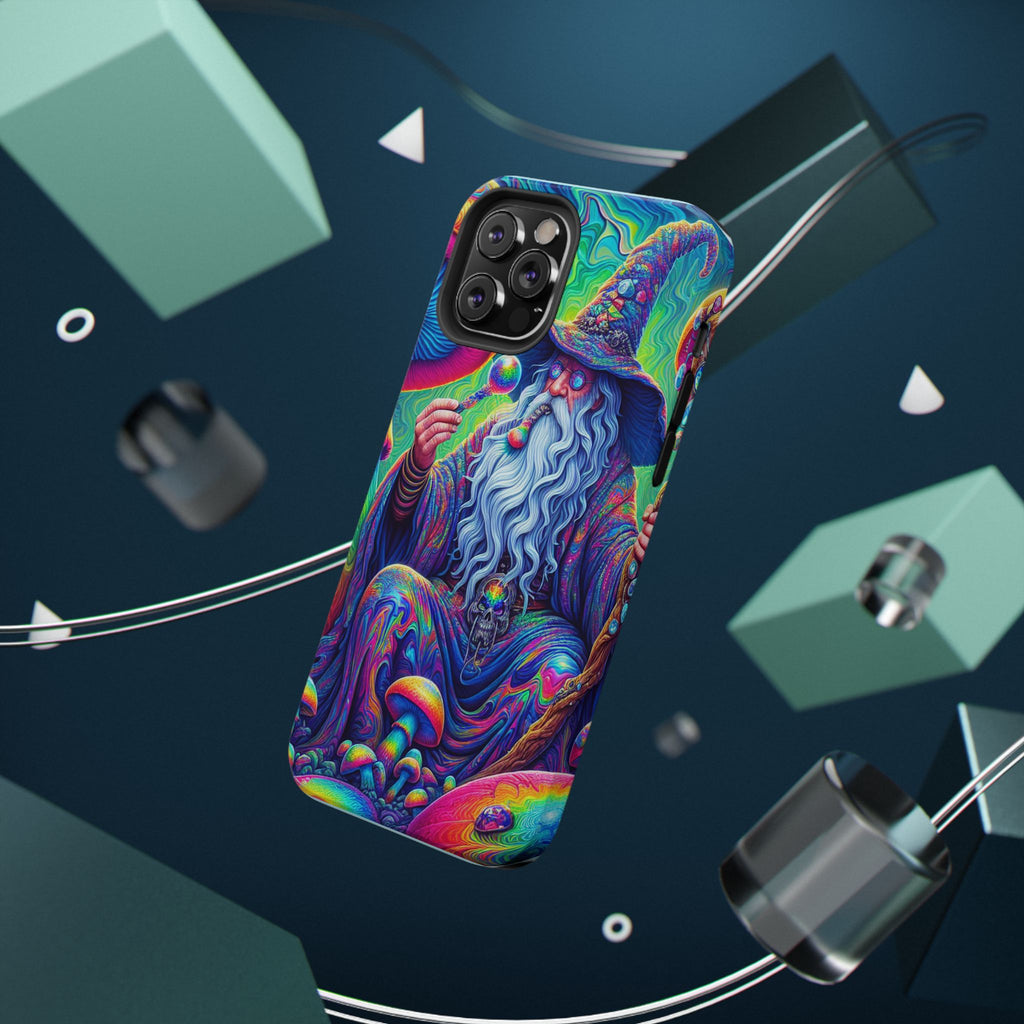 Psychedelic Wizard Phone Case — Impact‑Resistant Protective Cover