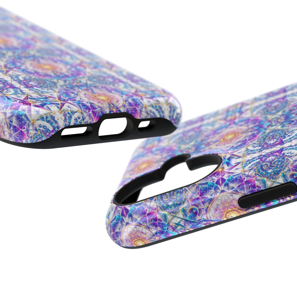 Geometric Pattern Phone Case — Protective Cosmic Art iPhone Cover