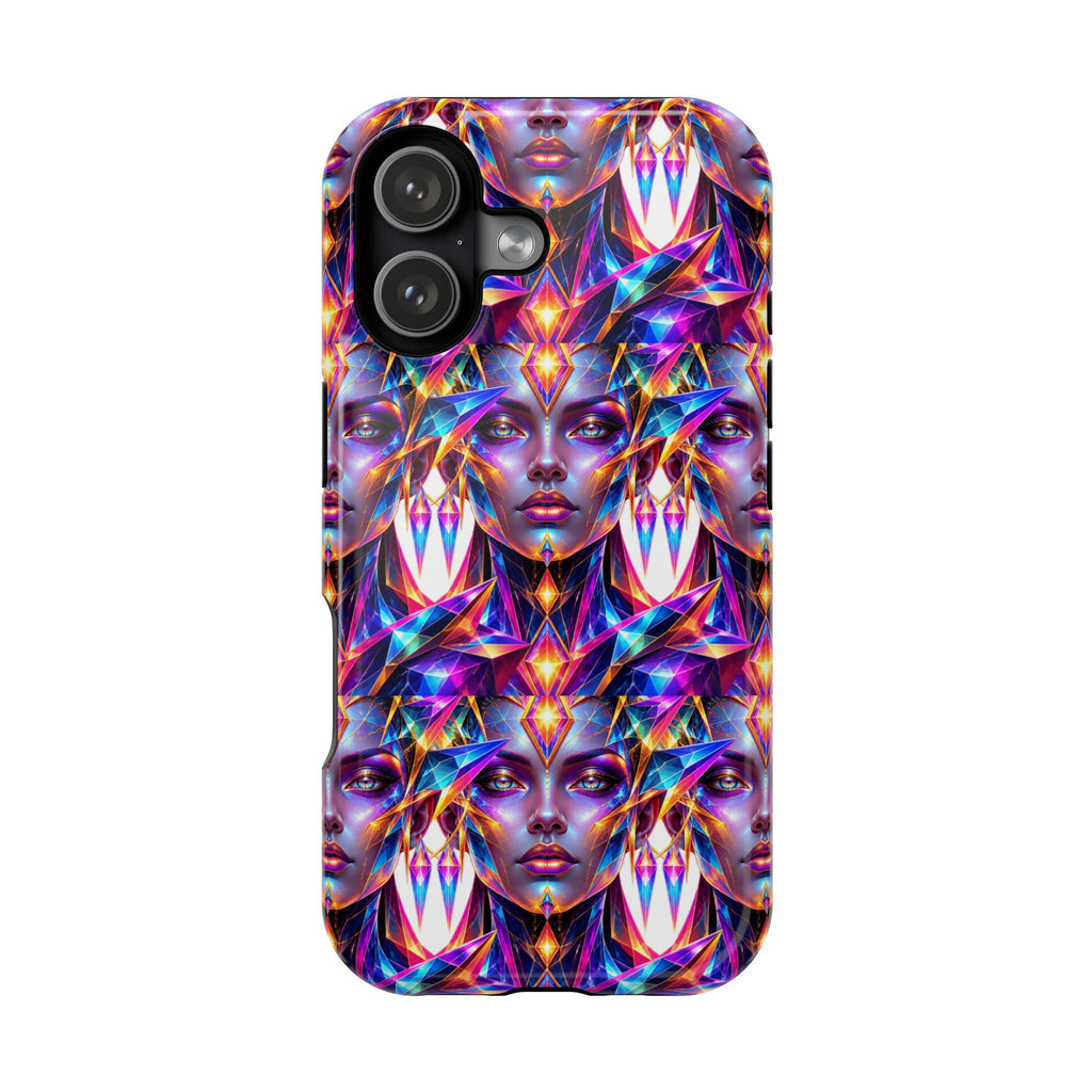Lady DMT Phone Case — Protective Cosmic Art iPhone Cover