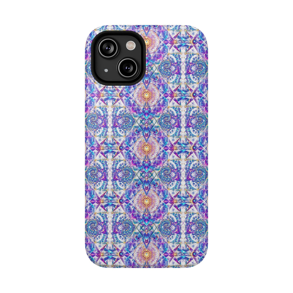 Geometric Pattern Phone Case — Protective Cosmic Art iPhone Cover