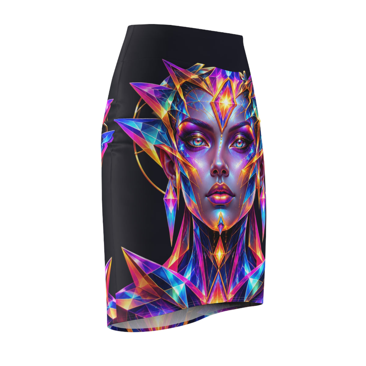 DMT Goddess Pencil Skirt