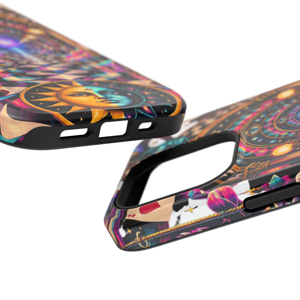 Psychedelic DMT Waiting Room Phone Case — Impact‑Resistant Protective Cover