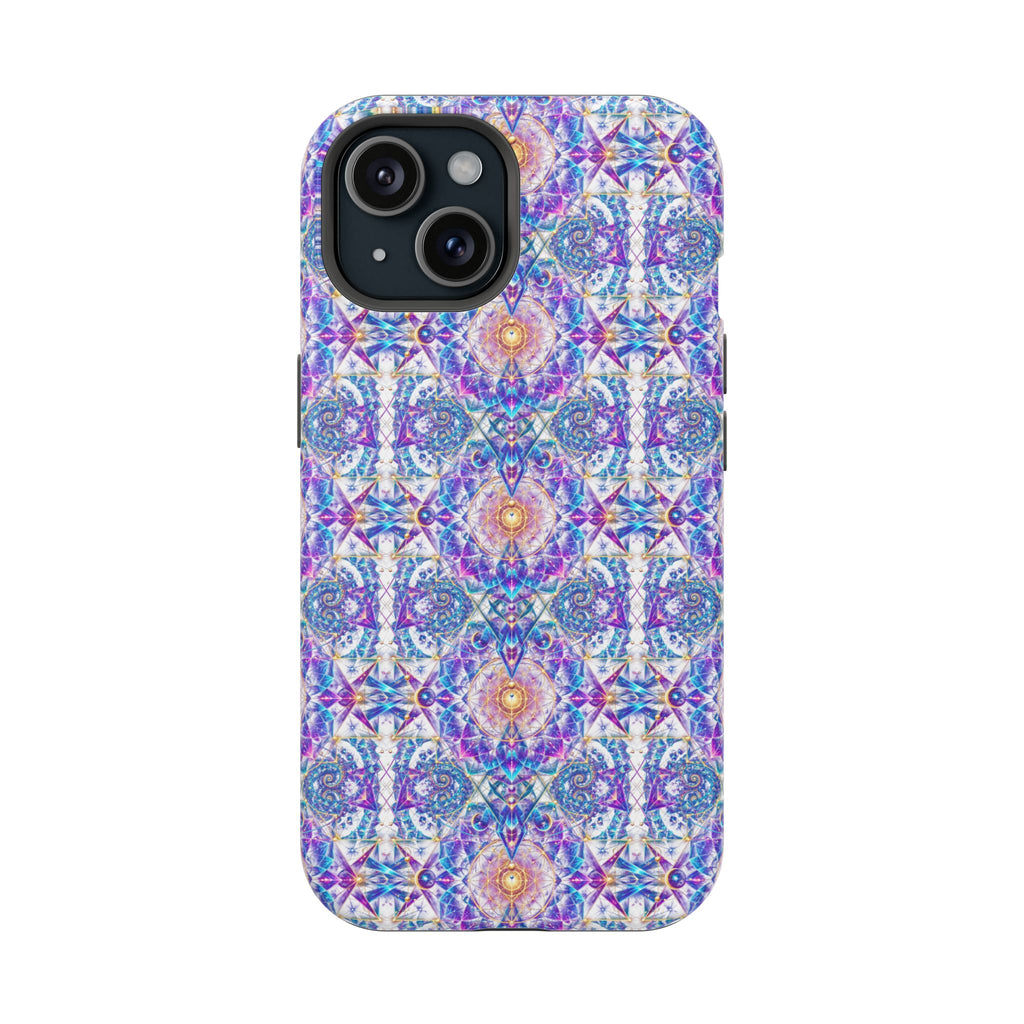 Geometric Pattern Phone Case — Protective Cosmic Art iPhone Cover