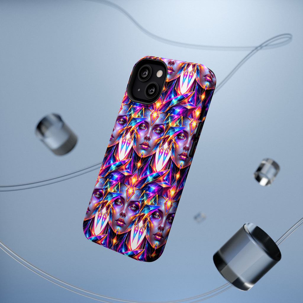 Lady DMT Phone Case — Protective Cosmic Art iPhone Cover