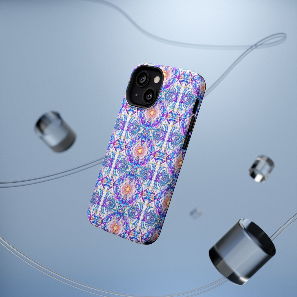 Geometric Pattern Phone Case — Protective Cosmic Art iPhone Cover