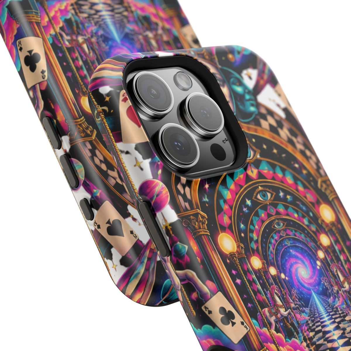 Psychedelic DMT Waiting Room Phone Case — Impact‑Resistant Protective Cover