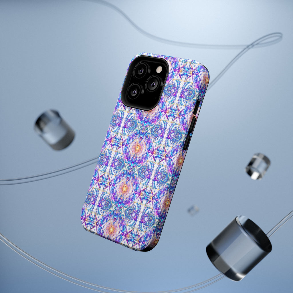 Geometric Pattern Phone Case — Protective Cosmic Art iPhone Cover