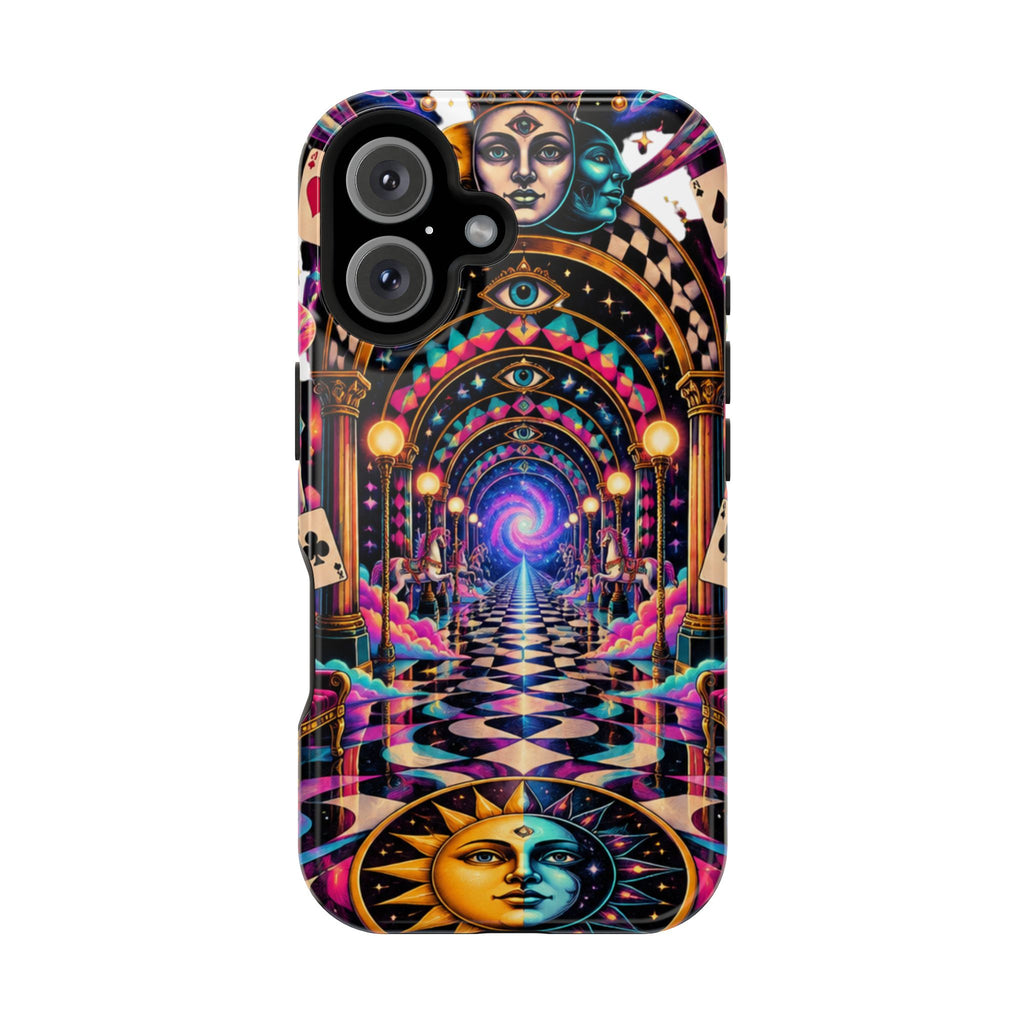 Psychedelic DMT Waiting Room Phone Case — Impact‑Resistant Protective Cover