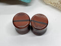OOAK Red Tiger’s Eye Plugs – 7/16" (11mm)