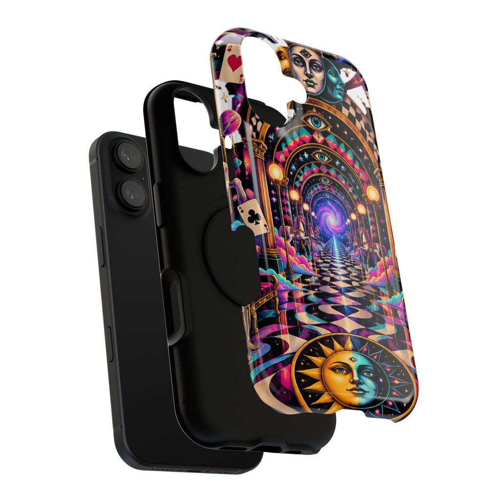 Psychedelic DMT Waiting Room Phone Case — Impact‑Resistant Protective Cover
