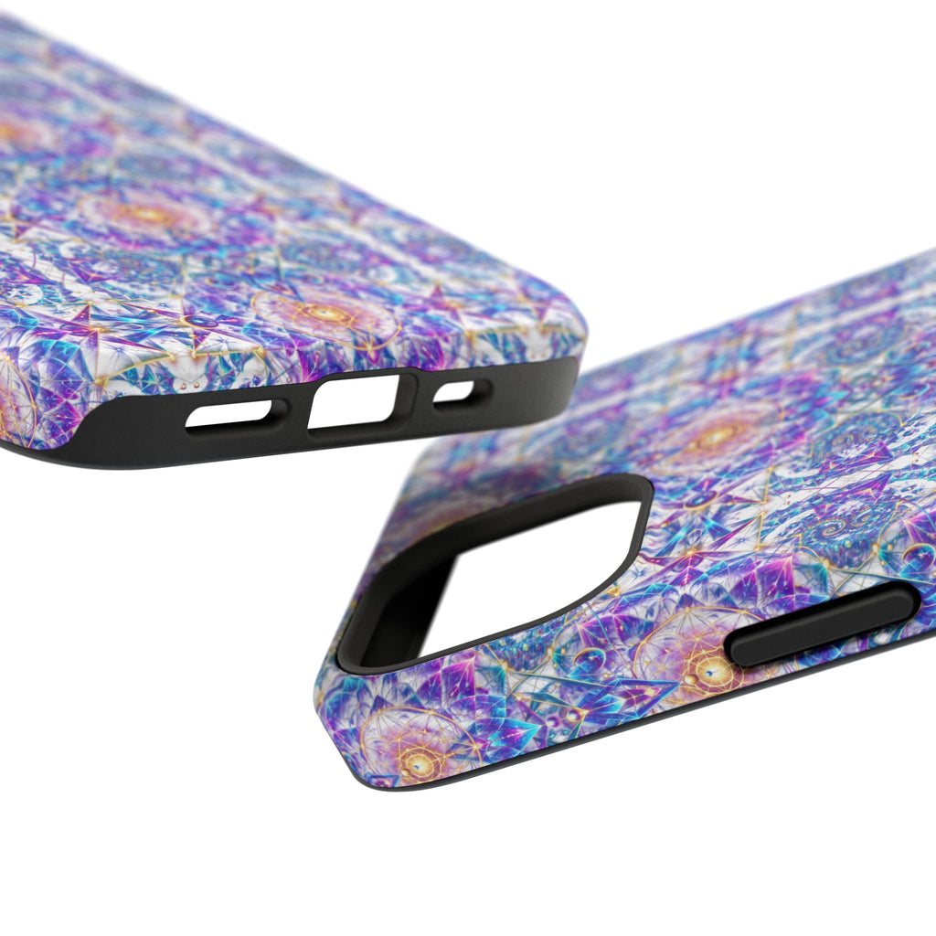 Geometric Pattern Phone Case — Protective Cosmic Art iPhone Cover