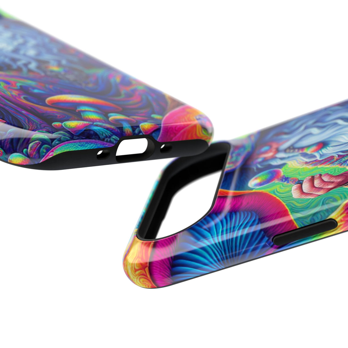Psychedelic Wizard Phone Case — Impact‑Resistant Protective Cover
