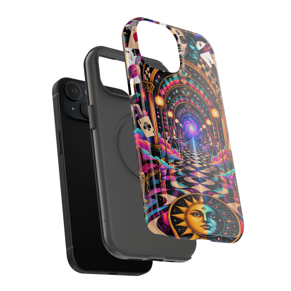 Psychedelic DMT Waiting Room Phone Case — Impact‑Resistant Protective Cover