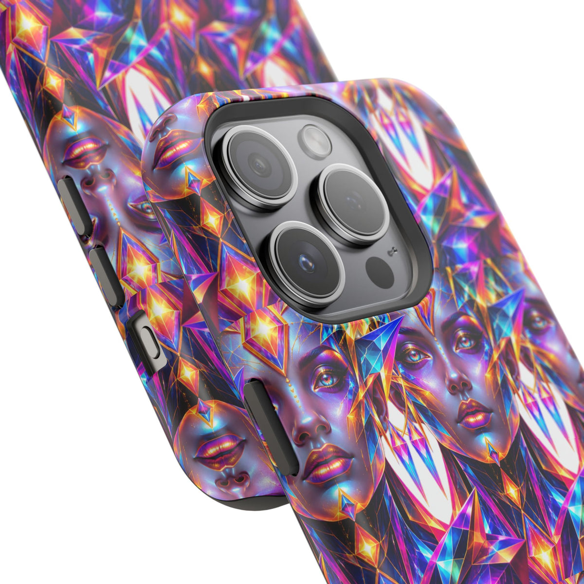 Lady DMT Phone Case — Protective Cosmic Art iPhone Cover