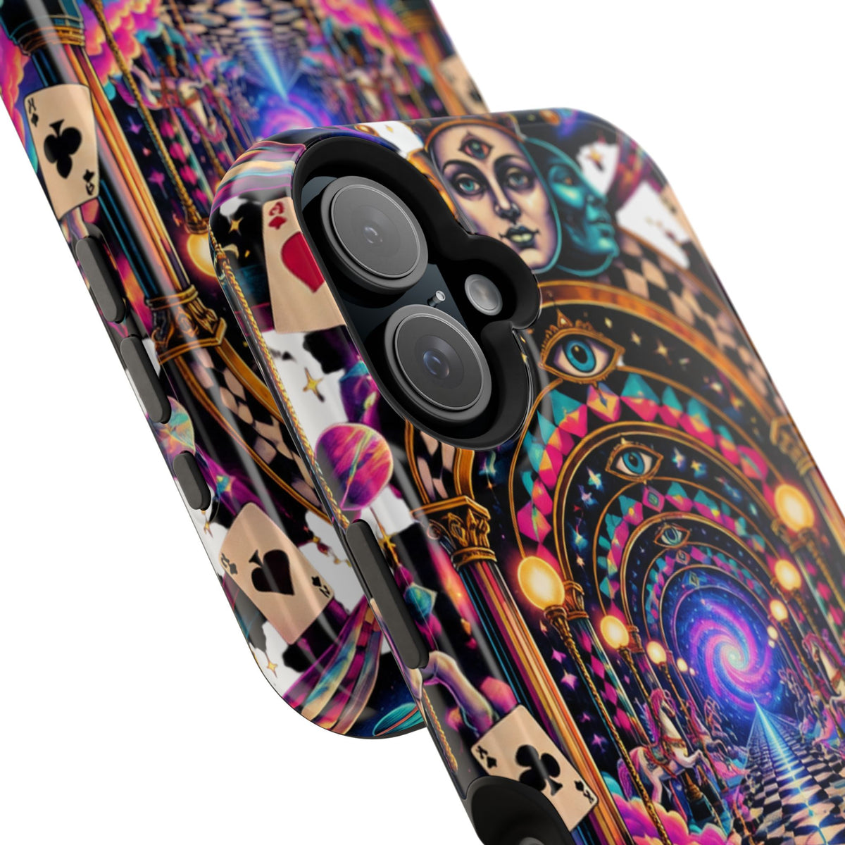 Psychedelic DMT Waiting Room Phone Case — Impact‑Resistant Protective Cover