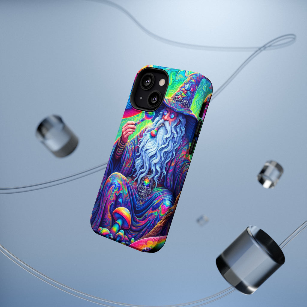 Psychedelic Wizard Phone Case — Impact‑Resistant Protective Cover