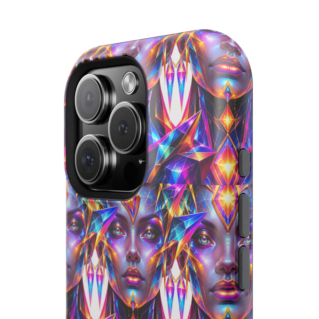 Lady DMT Phone Case — Protective Cosmic Art iPhone Cover