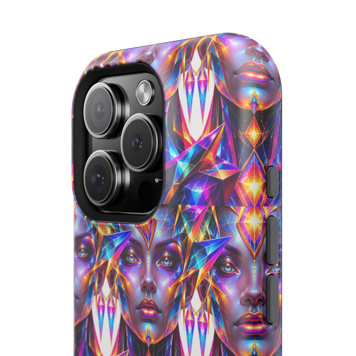 Lady DMT Phone Case — Protective Cosmic Art iPhone Cover