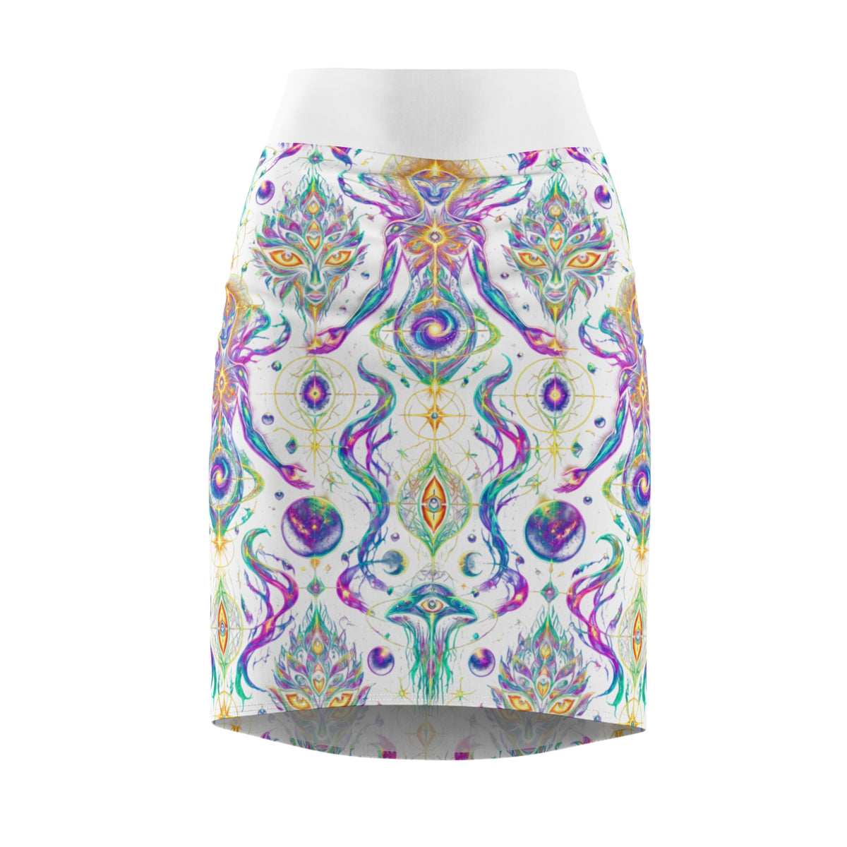 DMT Entity s Pencil Skirt (AOP)