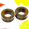 OOAK Tiger Iron Stone Tunnels – 1" (25mm)