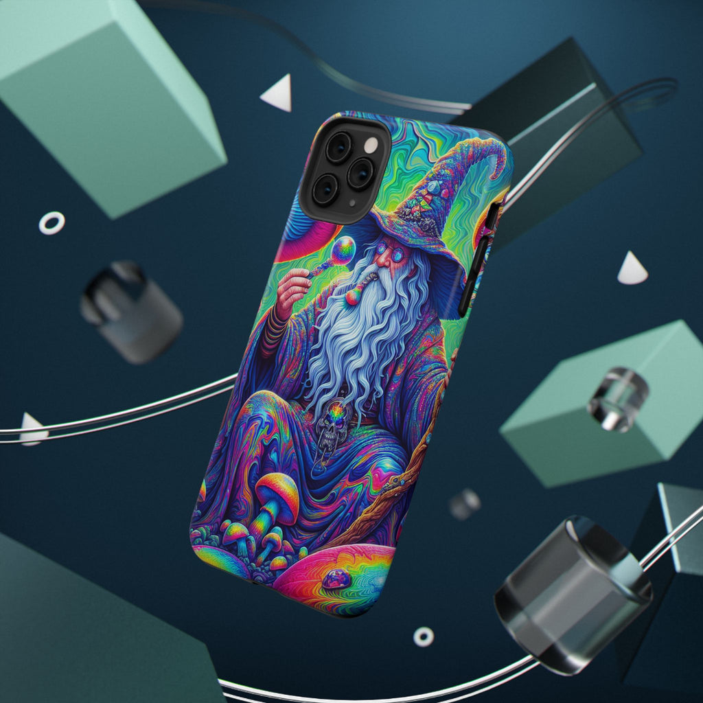 Psychedelic Wizard Phone Case — Impact‑Resistant Protective Cover