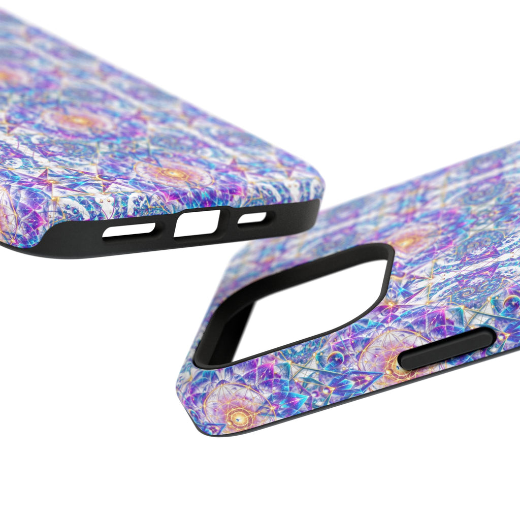 Geometric Pattern Phone Case — Protective Cosmic Art iPhone Cover