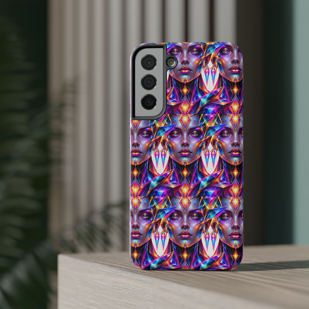 Lady DMT Phone Case — Protective Cosmic Art iPhone Cover