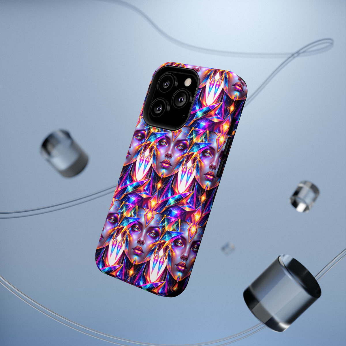 Lady DMT Phone Case — Protective Cosmic Art iPhone Cover