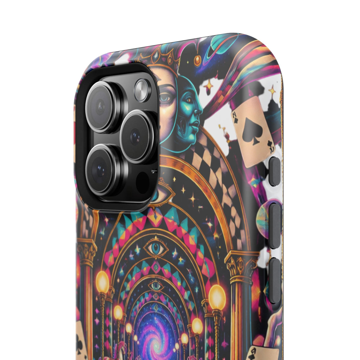 Psychedelic DMT Waiting Room Phone Case — Impact‑Resistant Protective Cover