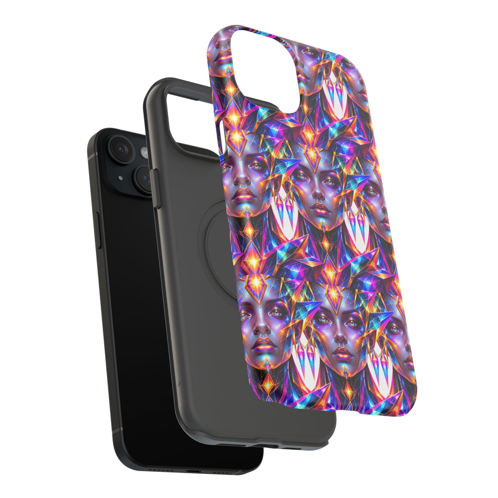 Lady DMT Phone Case — Protective Cosmic Art iPhone Cover
