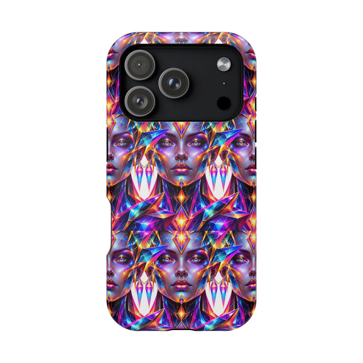 Lady DMT Phone Case — Protective Cosmic Art iPhone Cover