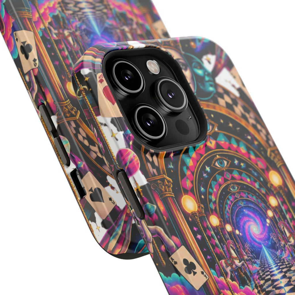 Psychedelic DMT Waiting Room Phone Case — Impact‑Resistant Protective Cover