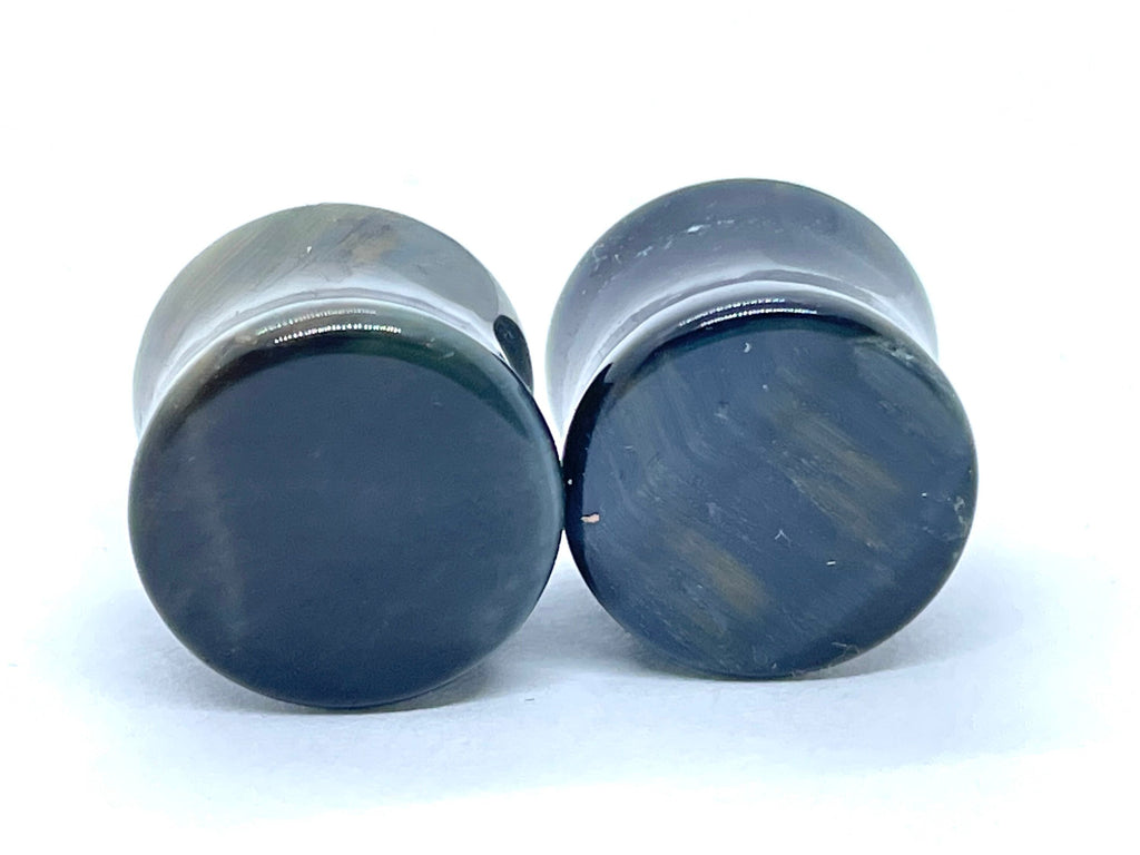 OOAK Blue Tiger’s Eye Plugs – 1/2" (13mm)