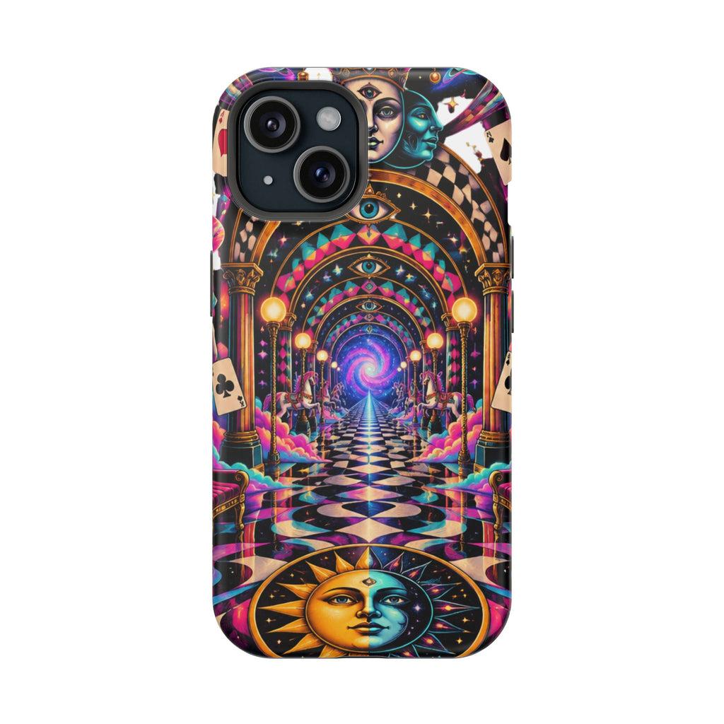 Psychedelic DMT Waiting Room Phone Case — Impact‑Resistant Protective Cover