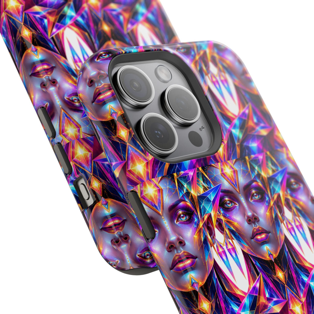 Lady DMT Phone Case — Protective Cosmic Art iPhone Cover