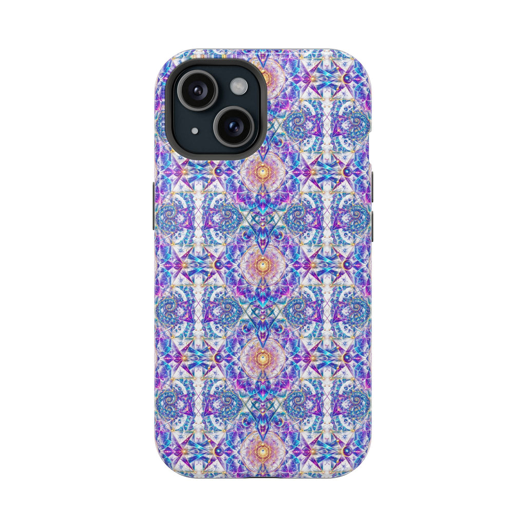 Geometric Pattern Phone Case — Protective Cosmic Art iPhone Cover