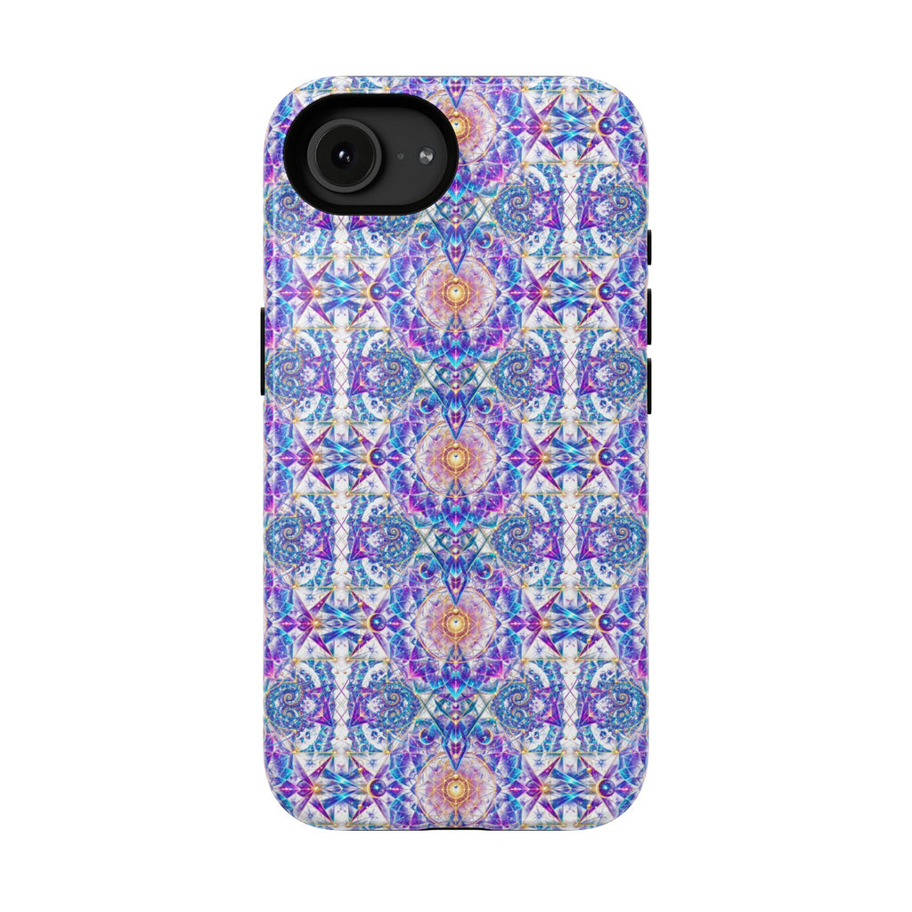 Geometric Pattern Phone Case — Protective Cosmic Art iPhone Cover