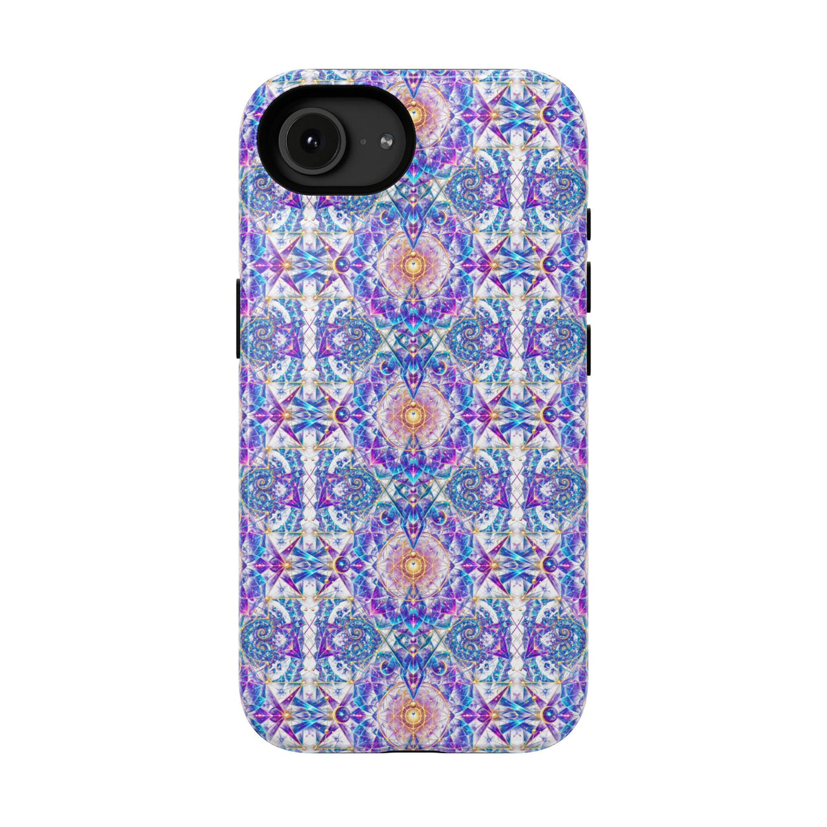 Geometric Pattern Phone Case — Protective Cosmic Art iPhone Cover