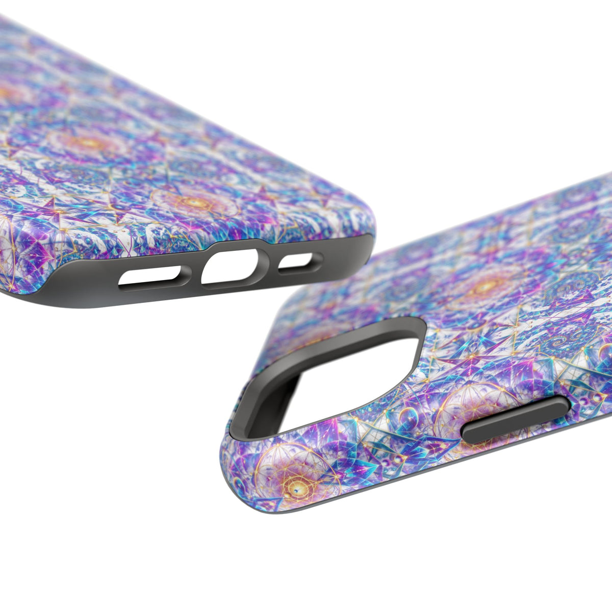 Geometric Pattern Phone Case — Protective Cosmic Art iPhone Cover