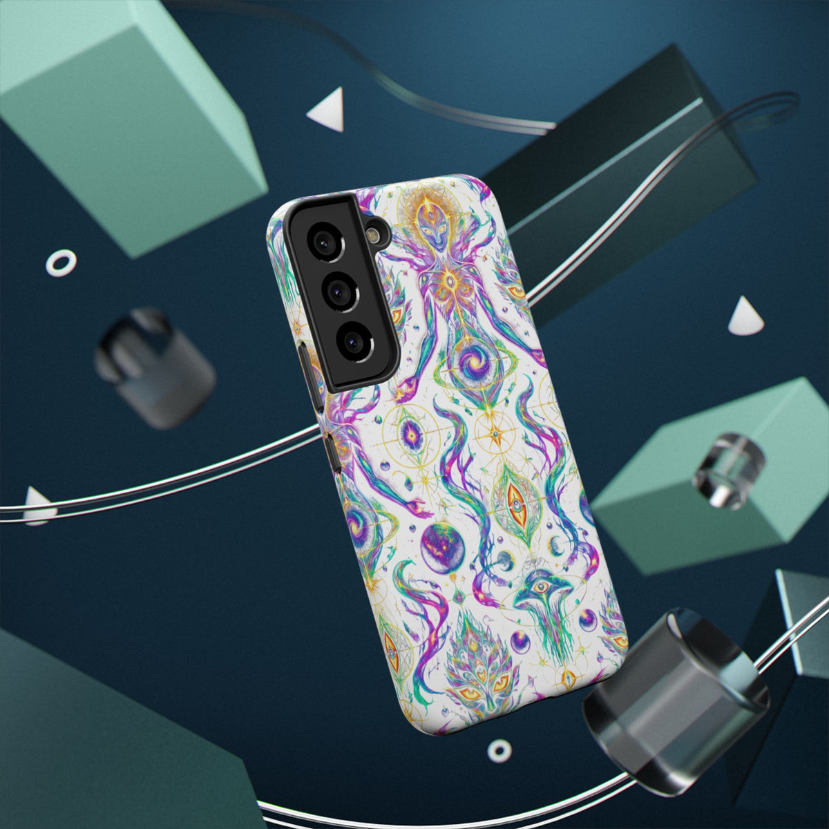 DMT Entities Phone Case — Impact‑Resistant Protective Cover