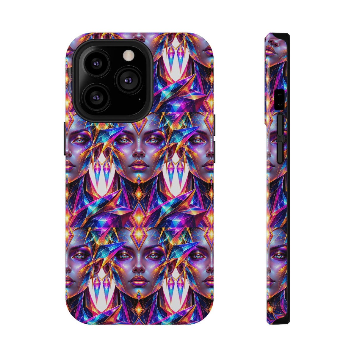 Lady DMT Phone Case — Protective Cosmic Art iPhone Cover